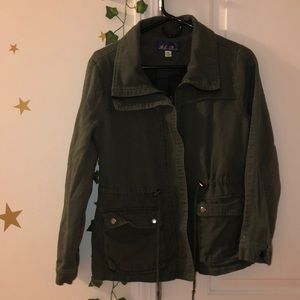 Army green jacket